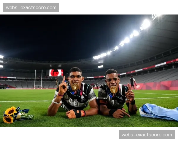 斐济七人制橄榄球队为香港站比赛进行最后备战